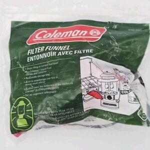 NEW Old Stock Coleman Filter Funnel W/ Removable Filter
